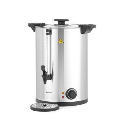 Dvoustěnný kotel na horké nápoje, HENDI, ≈ 120 šálků za 37 minut., 17L, 230V/2500W, 415x382x(H)480mm | 211175